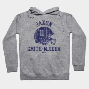 Jaxon Smith-Njigba Seattle Helmet Font Hoodie